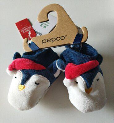 Шкарпетки дитячі пінетки пінгвін Pepco 6-9 місяців