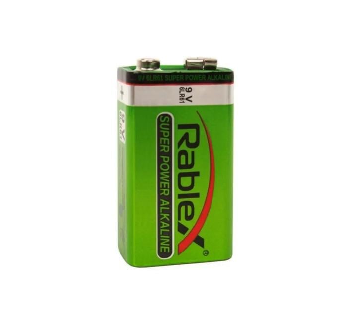 Батарейка алкалінова Rablex 6LR61/Крона (4819840000745-E3)