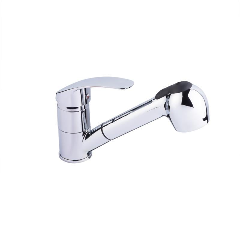 Смеситель для кухни Lidz Mars 011 с выдвижным изливом k40 Chrome (LDMAR011CRM34859)