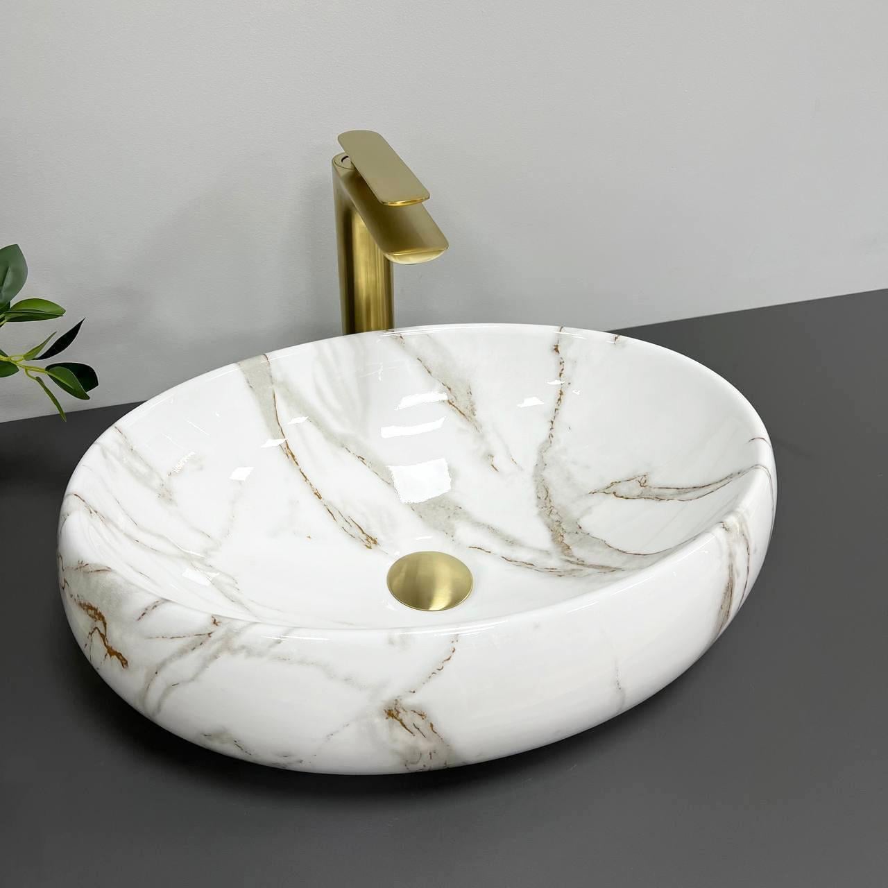 Умывальник накладной VBI VENETO LAVA Glossy (2808389440)