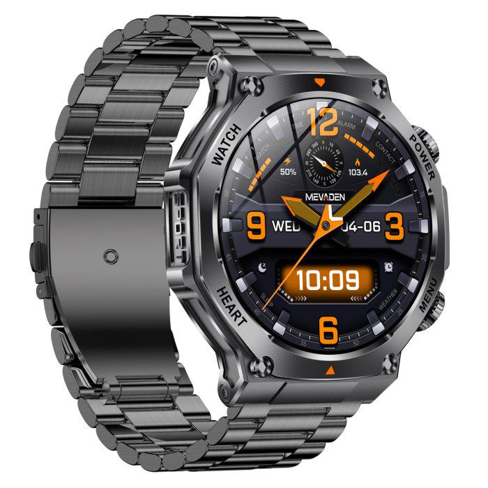Смарт-годинник UWatch Smart Mevaden Ultra Black Steel з ремінцями 2 шт. (2043) - фото 10 Смарт-годинник UWatch Smart Mevaden Ultra Black Steel з ремінцями 2 шт. (2043) - фото 10