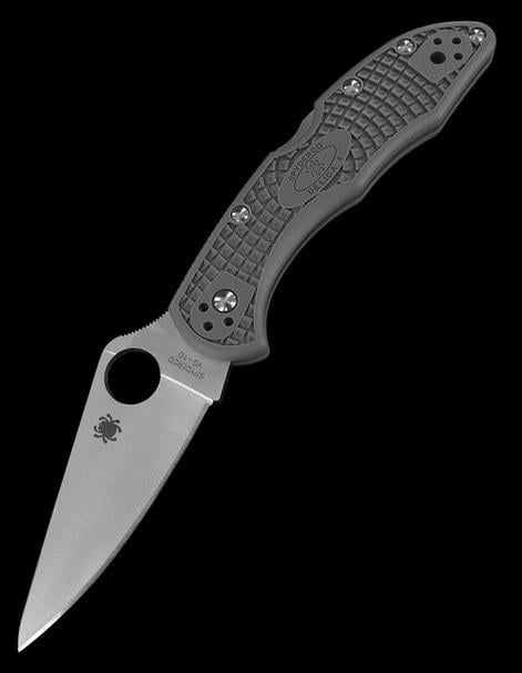 Туристический нож Spyderco Delica 4 Серый (715/1) - фото 4