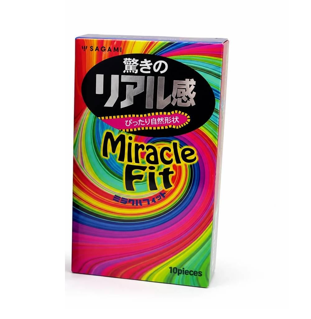 Презервативы ультратонкие Sagami Miracle Fit 10 шт. (35245437)