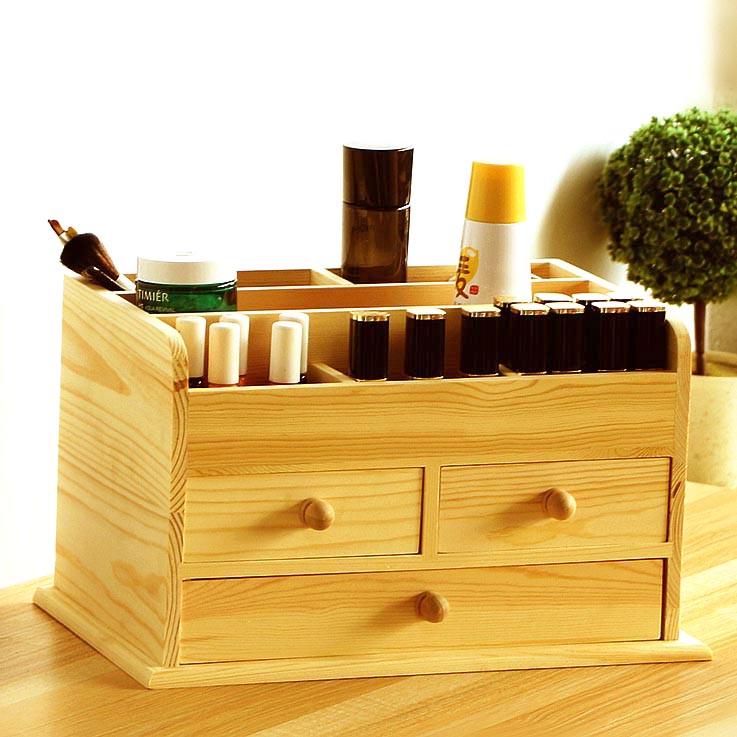 Органайзер настольный из дерева Джойс Ваниль (Кнц-004502)