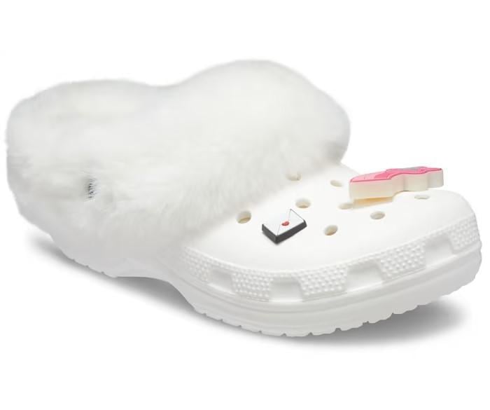 Сабо Crocs Classic Mammoth Charm р. W9/EUR 39-40 White (8709471) - фото 4