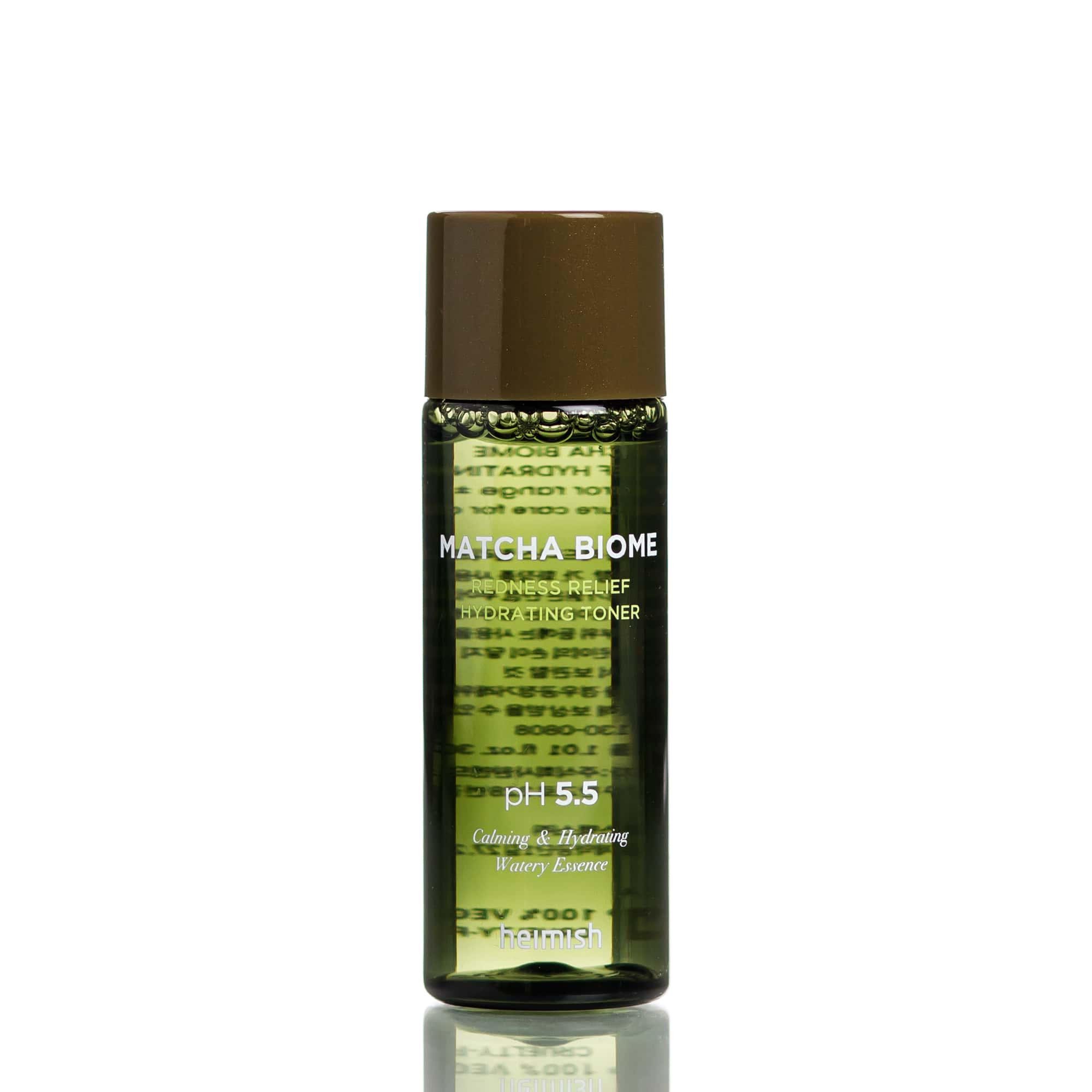 Тонер для лица с матчей успокаивающий Heimish Matcha Biome Redness Relief Hydrating Toner 30 мл - фото 1