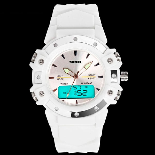 Годинник наручний унісекс Skmei Easy White (0821)