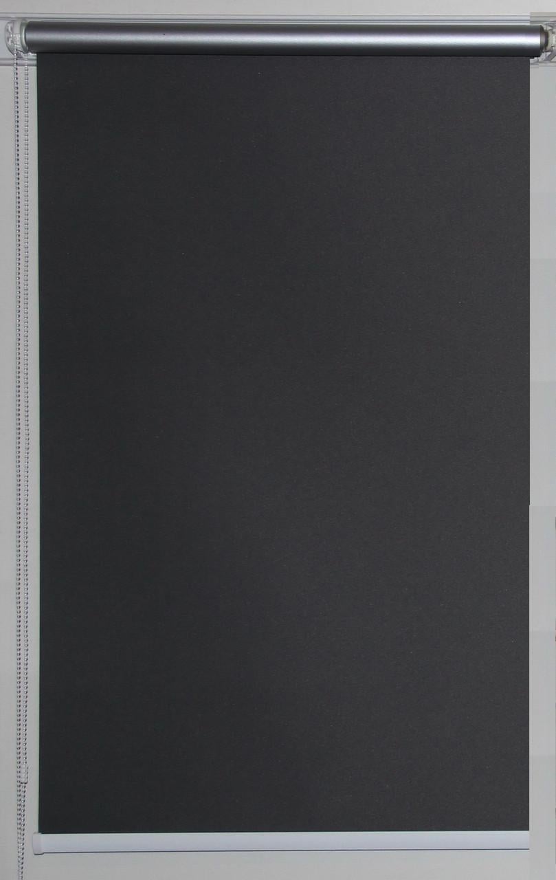 Рулонная штора Miranda Сильвер термо блэкаут 85х200 см Графитовый (СА-061-88)