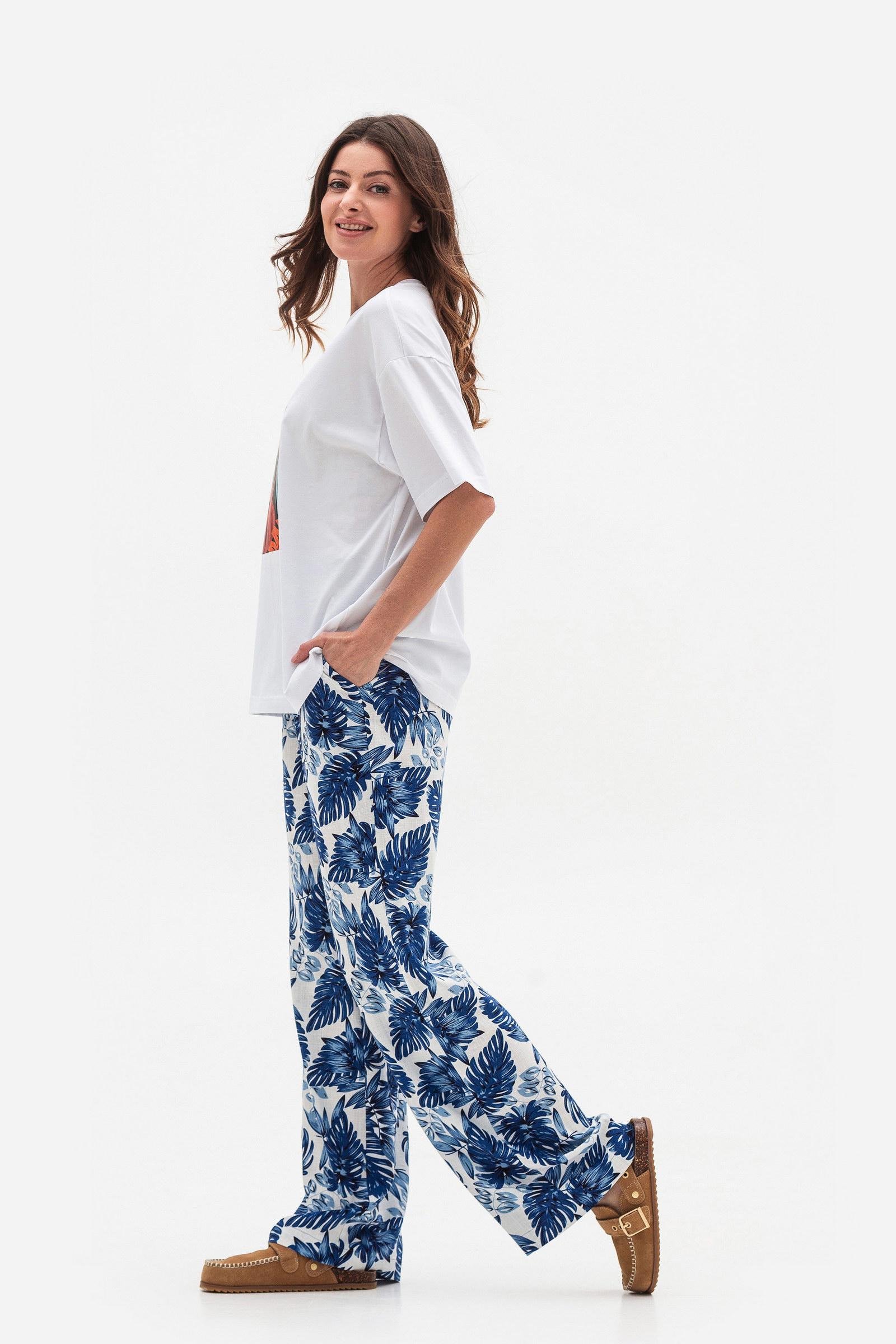 Брюки Lesia Астарія р. 48 Синій (153920000) - фото 5 Брюки Lesia Астарія р. 48 Синій (153920000) - фото 5