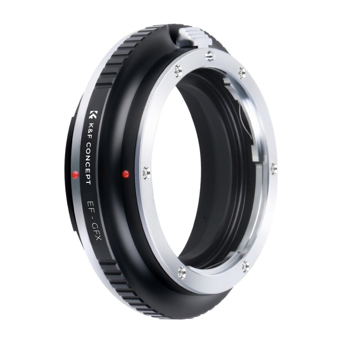 Адаптер K&F Concept EF-GFX для объективов Canon EF EF-S на байонет FujiFilm GFX Canon EF-Fuji GFX EOS-GFX