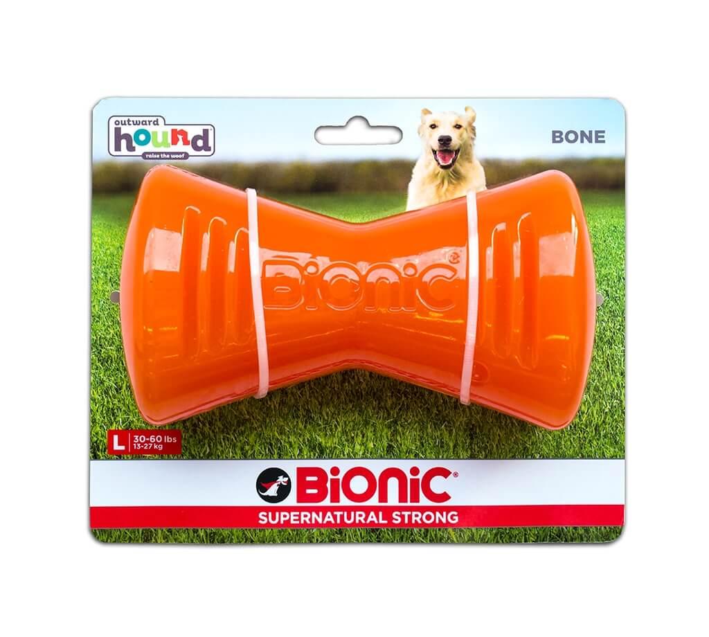 Игрушка для собак Bionic Bone кость большая Оранжевый (bc30094) - фото 2