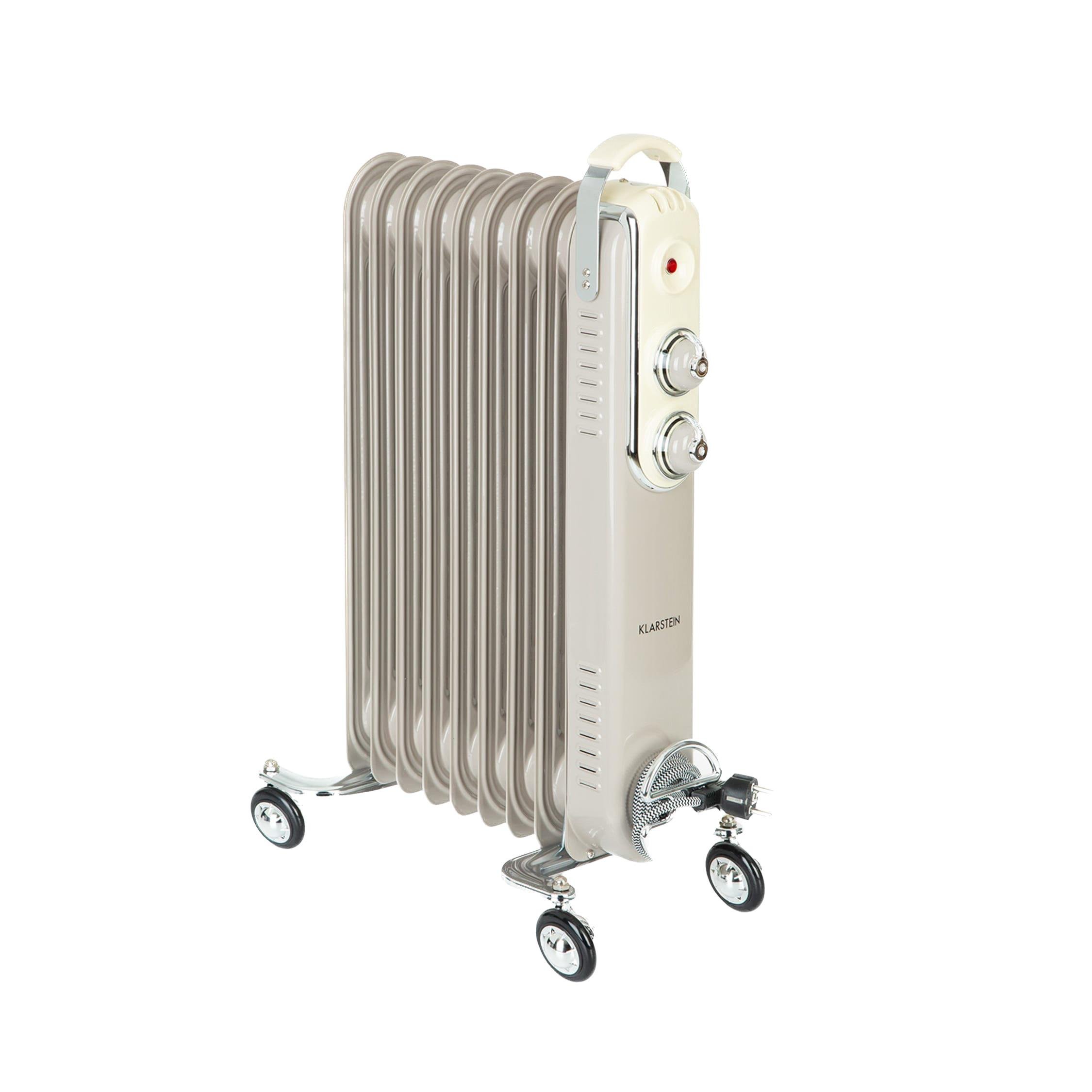 Масляний обігрівач мобільний KLARSTEIN Thermaxx Retroheat 2000 Вт (10035080)