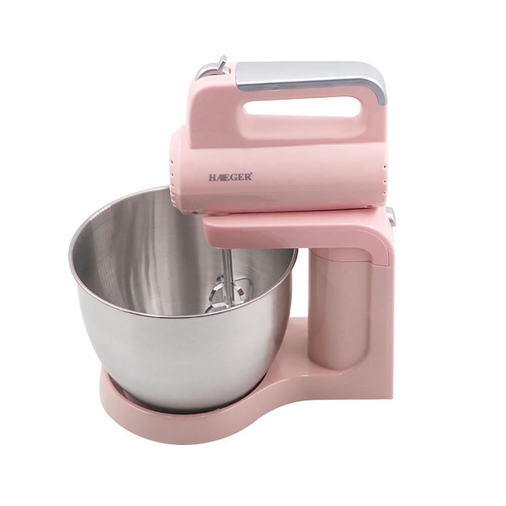 Стильный кухонный миксер Haeger HG-6643 с 2 видами насадок 200W (1546477439)
