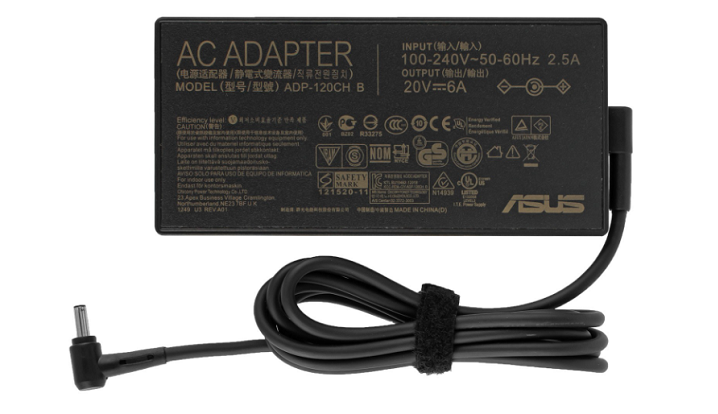 Блок питания для ноутбука Asus 20 V 6 A 120 W 4,5x3,0 мм-PIN без кабеля L-образным разъемом (2611730203)