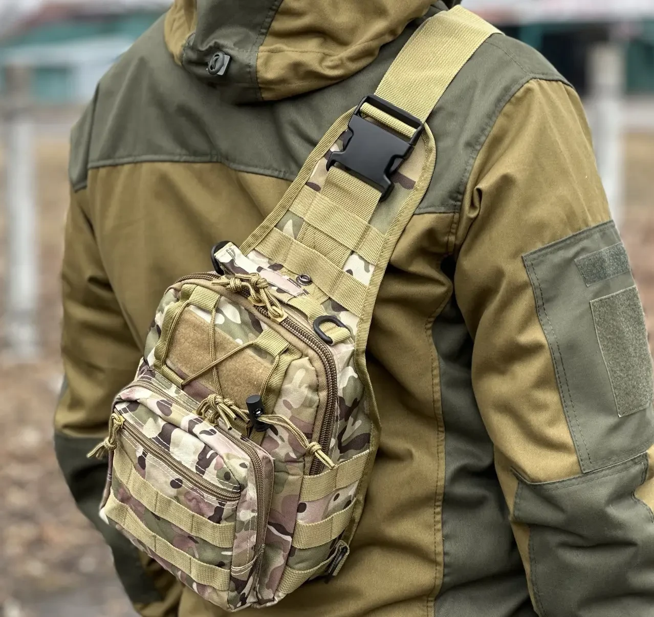 Рюкзак тактичний військовий 6 л Койот (2549774518) - фото 7 Рюкзак тактичний військовий 6 л Койот (2549774518) - фото 7