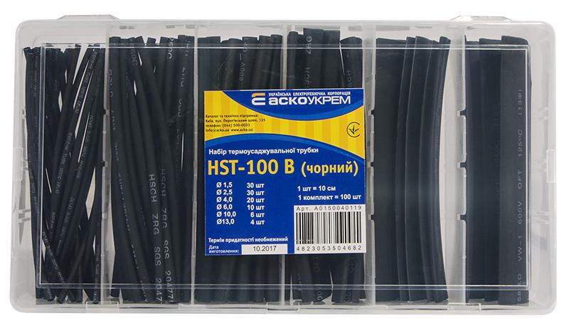 Набір термоусаджувальних трубок HST-100B Чорний (A0150040119) - фото 2 Набір термоусаджувальних трубок HST-100B Чорний (A0150040119) - фото 2