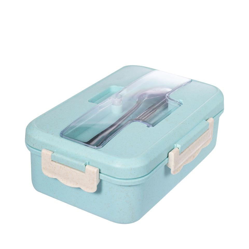 Ланч бокс екологічний із пшеничного волокна Блакитний