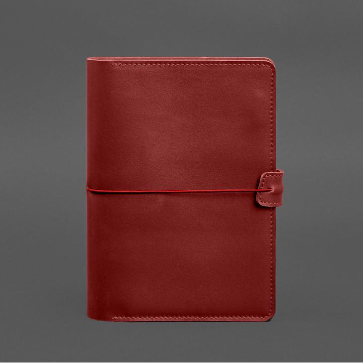 Кожаный блокнот А5 Софт-бук 9.4 Красный (A-028803) - фото 9 Кожаный блокнот А5 Софт-бук 9.4 Красный (A-028803) - фото 9