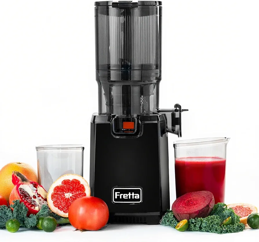 Соковыжималка шнековая Fretta F6000 BPA Free холодного отжима 250 Вт отверстие 135 мм (37805292)
