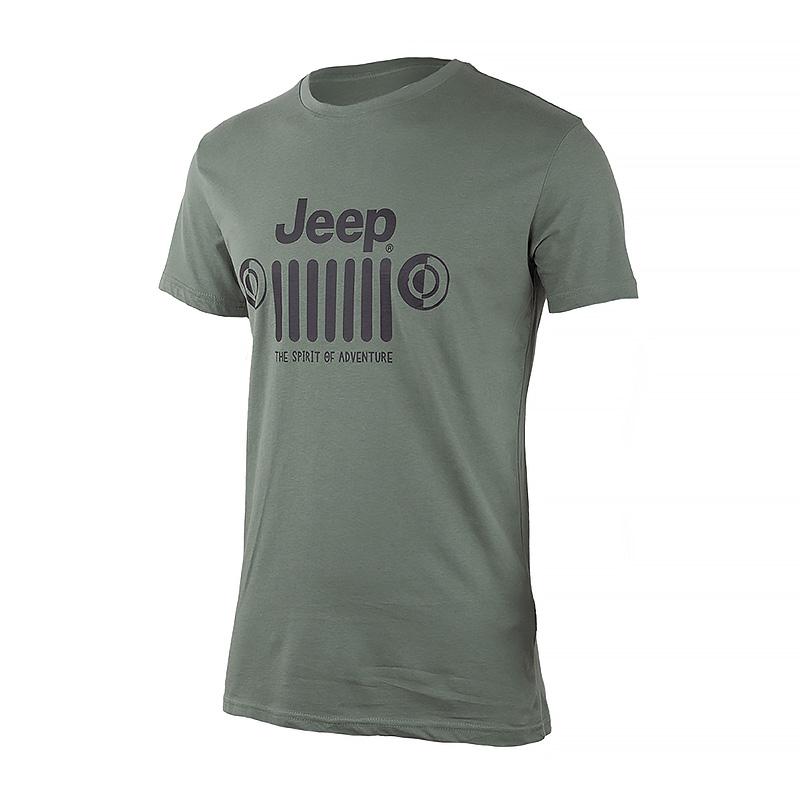 Футболка мужская JEEP T-SHIRT JEEP&GRILLE 2XL Хаки (O102589-E850 2XL) Футболка мужская JEEP T-SHIRT JEEP&GRILLE 2XL Хаки (O102589-E850 2XL)
