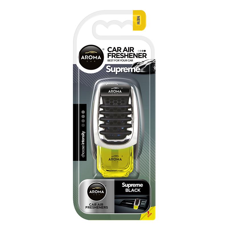 Ароматизатор Aroma Car Supreme Slim Black жидкий 7мл