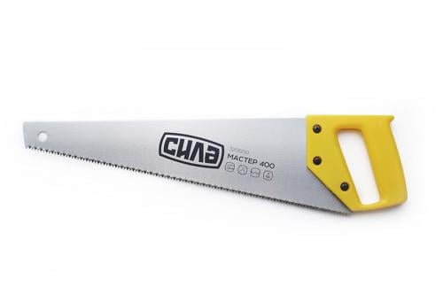 Ножовка по дереву Сила Стандарт с пластиковой рукояткой 500 мм (31724)