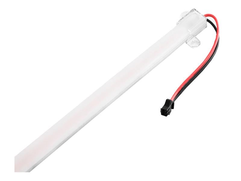 Світлодіодна лінійка SMD2835 72 LED 220В 6Вт IP44 6000K 300мм в матовому корпусі (3136)