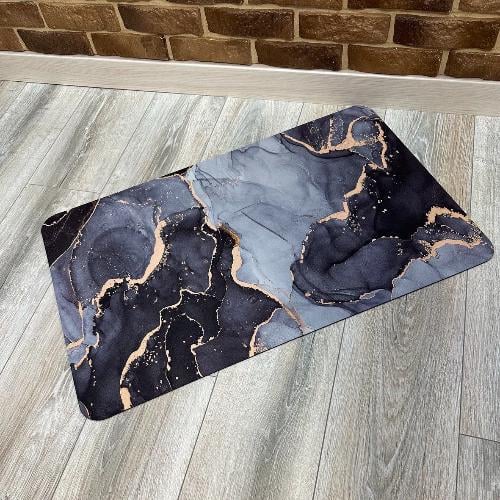 Коврик антискользящий Marmur диатомитовый 80х50 см Серо-черный (KD016Marmur8050) - фото 8 Коврик антискользящий Marmur диатомитовый 80х50 см Серо-черный (KD016Marmur8050) - фото 8