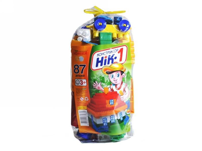 Конструктор Юніка НІК-1 0880 87 дет. (MTT-27324)