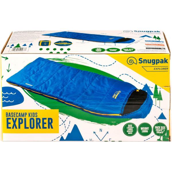 Спальник-одеяло Snugpak Basecamp Explorer Kids Blue (1568.10.60) - фото 6