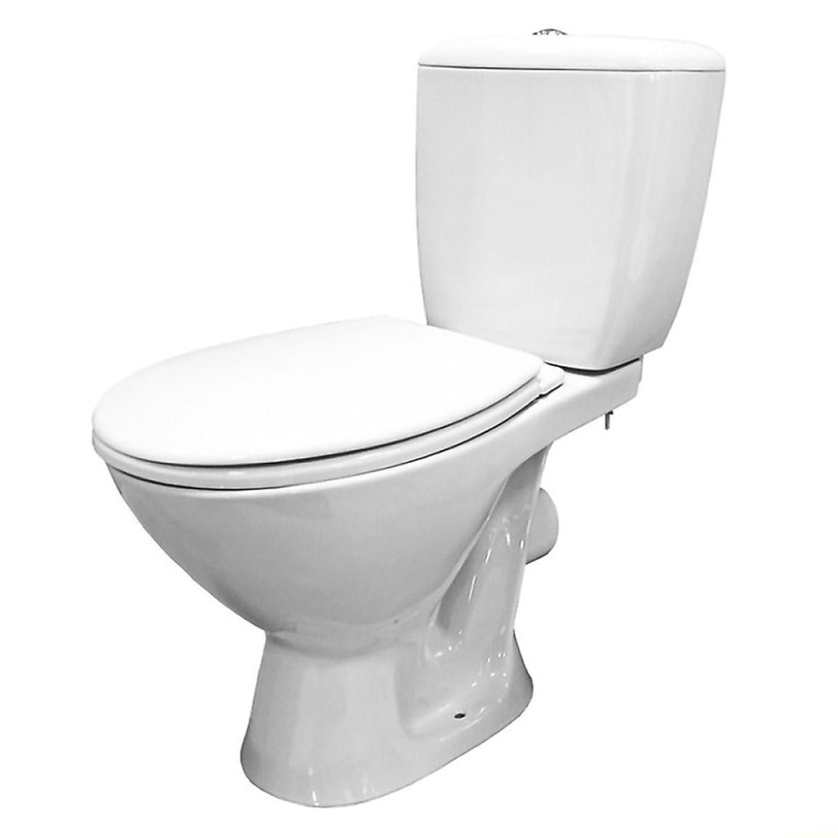 Компакт 908 Cersanit KASKADA NEW 011 3/6" с крышкой полипропилен (000031485)