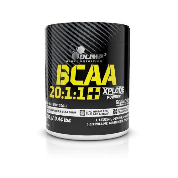 Амінокислота BCAA для спорту Olimp Nutrition BCAA 20:1:1 Xplode 200 г 27 порцій Cola