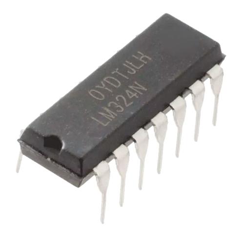 Чип LM324N LM324 DIP14 операционный усилитель 4-канальный (4395)