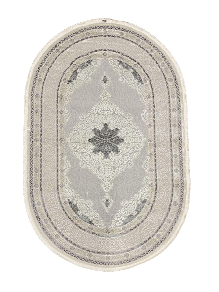 Ковер Royal Mira Ra06B Grey/Oval (6057-38)