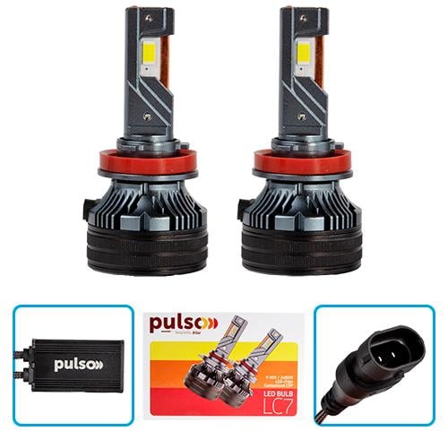 Набор ламп PULSO LC7-H11-H8-H9-H16-LED-chips CSP 9-30V 85W 20000Lm 6000K 2 шт. (23194526) - фото 2 Набор ламп PULSO LC7-H11-H8-H9-H16-LED-chips CSP 9-30V 85W 20000Lm 6000K 2 шт. (23194526) - фото 2