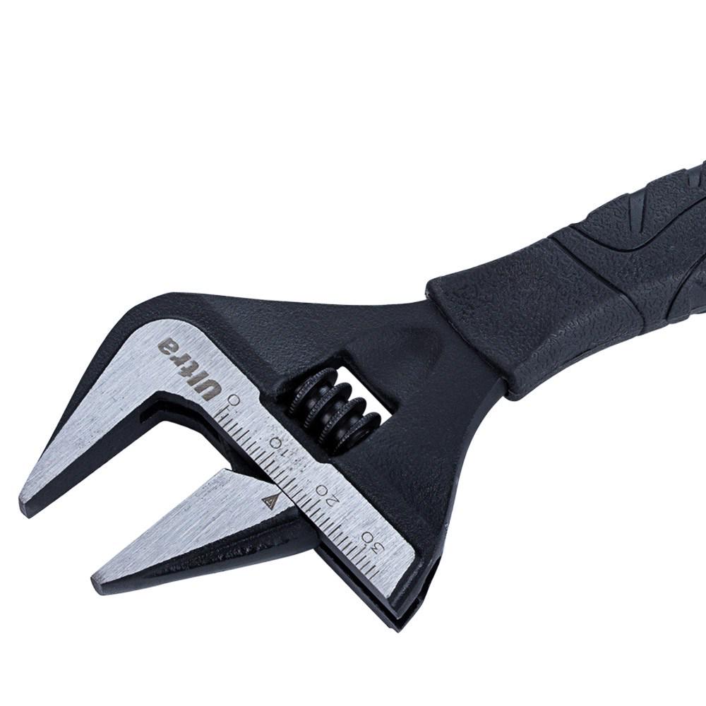 Ключ розвідний з тонкими губами Ultra CrV 165 мм 0-34 мм (4100112) - фото 3 Ключ розвідний з тонкими губами Ultra CrV 165 мм 0-34 мм (4100112) - фото 3