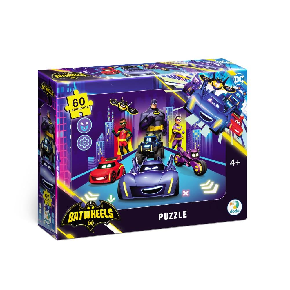 Пазл DoDo Batwheels Походження Бетколес 60 шт. (200562)