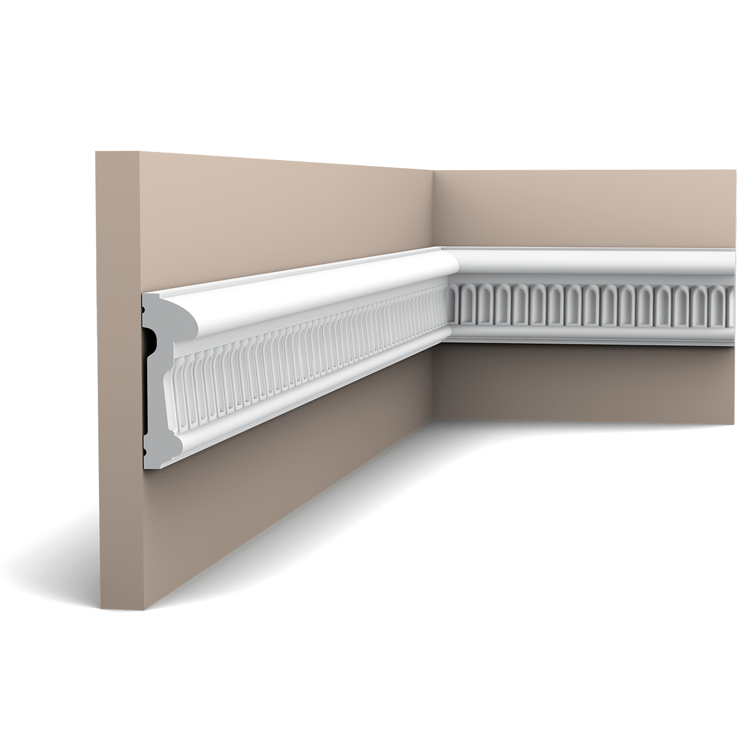 Молдинг гибкий Orac Dеcor 2000х79x26 мм (P7040F)