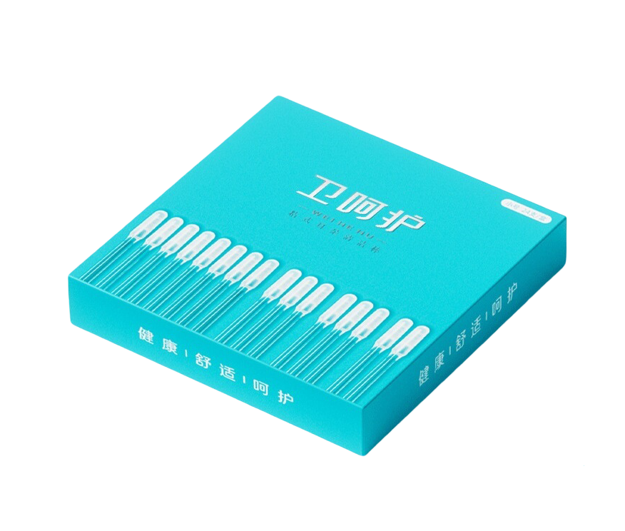 Палочки для чистки ушей силиконовые 24 шт. (U9500)