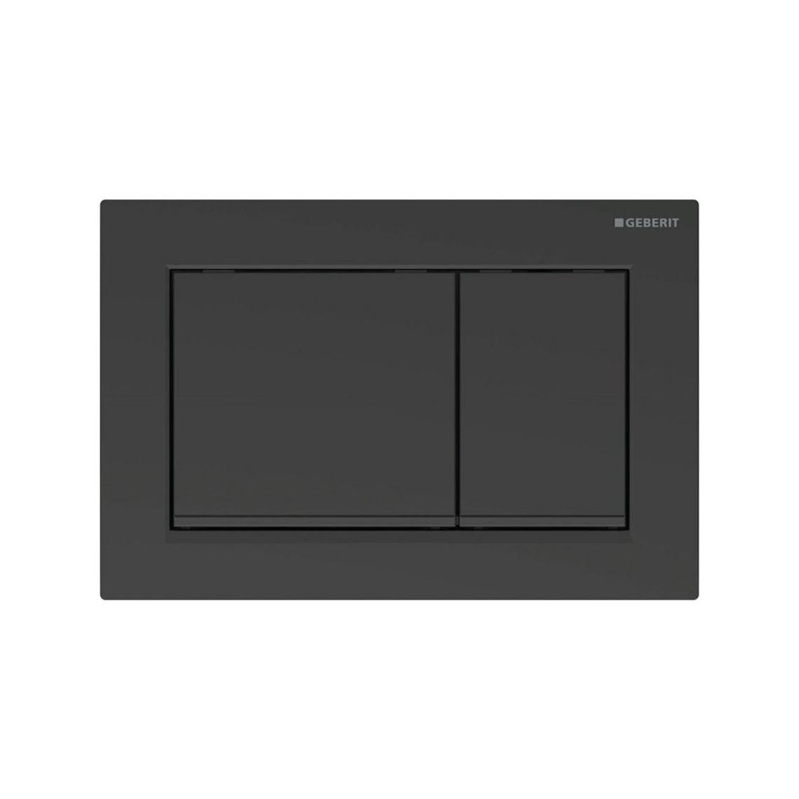 Кнопка для установки Geberit Omega30 прямоугольная Черный (115.080.16.1)