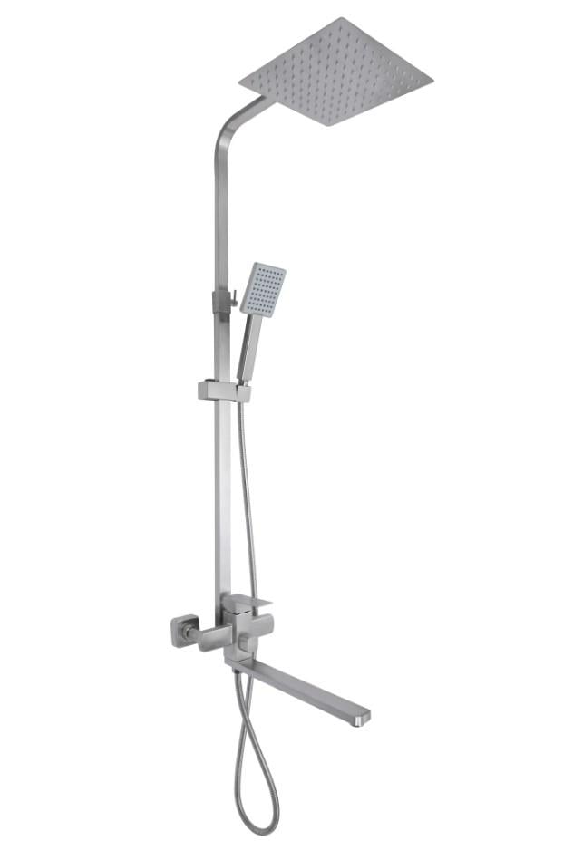 Душова система універсальна Lidz Kubis 1033 k35 Nickel (LDKUB1033NKS46110)