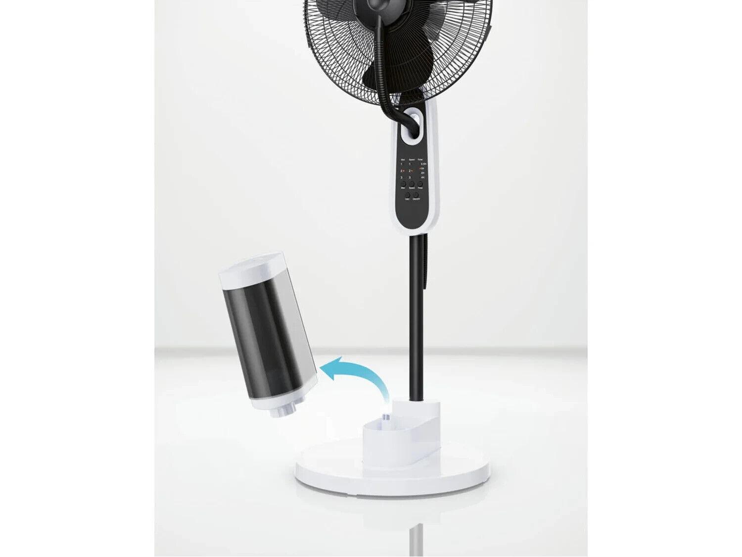 Вентилятор на підставці Silvercrest SSVS 85 B2 з функцією розпилення туману і дистанційним керуванням - фото 4 Вентилятор на підставці Silvercrest SSVS 85 B2 з функцією розпилення туману і дистанційним керуванням - фото 4