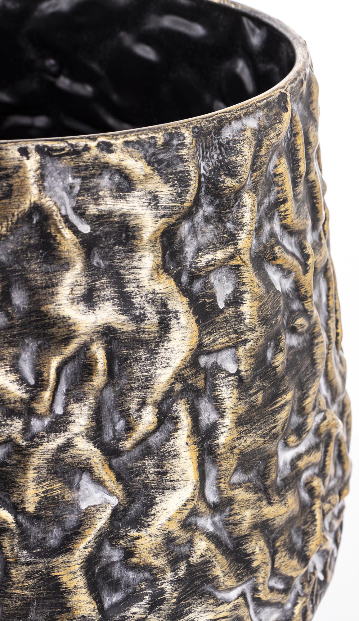 Кашпо металлическое 23x22x22 см (168259) - фото 2