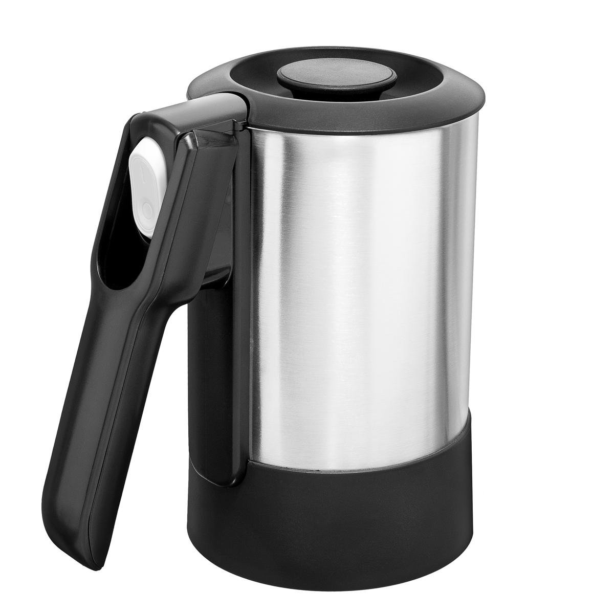 Електрочайник First FA-5425-4 нержавіюча сталь 0,6 л 1000 Вт Чорний (28916228) - фото 3