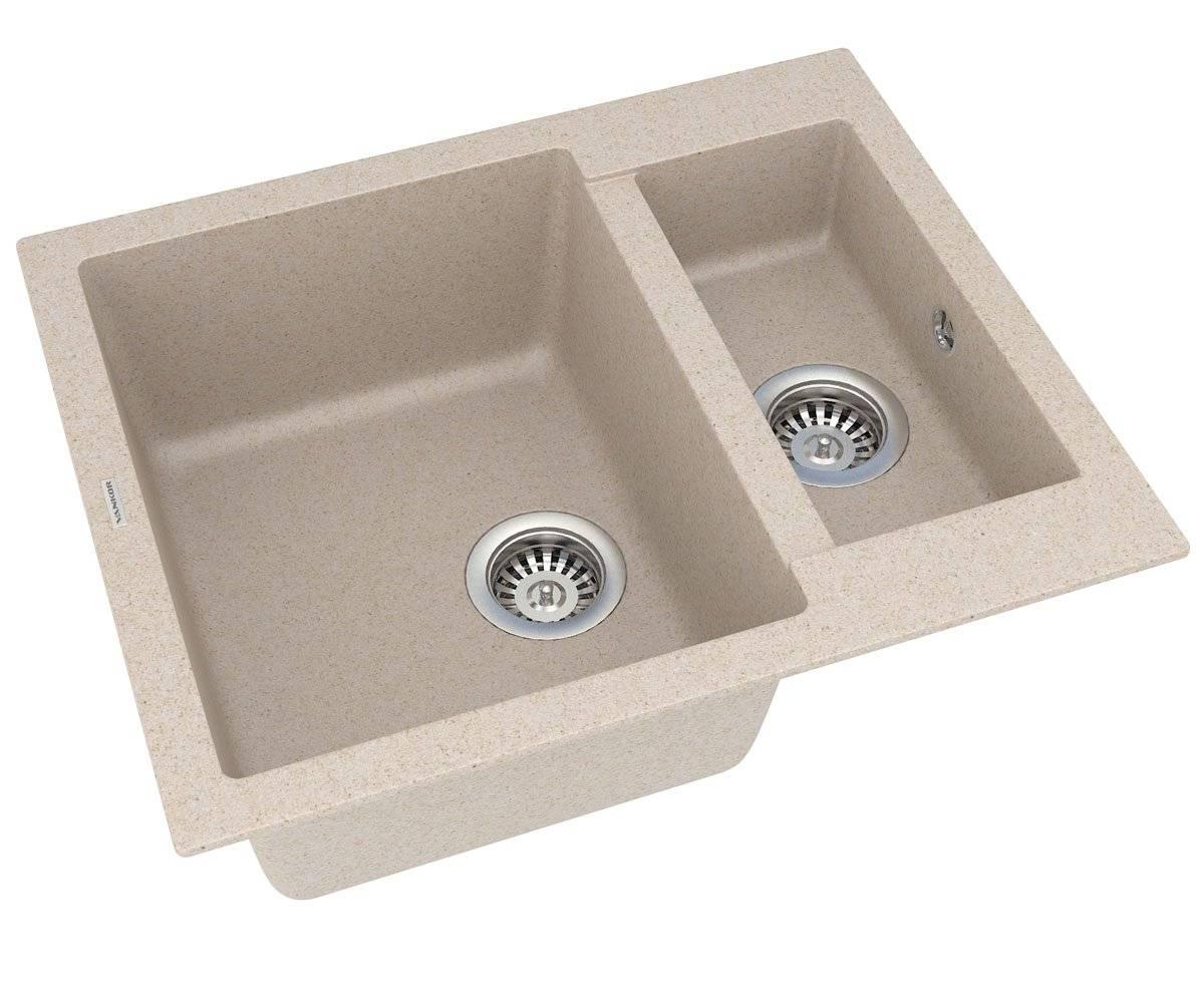 Мойка кухонная Ванкор Orman OMP 03.61 кварц Бежевый (622)