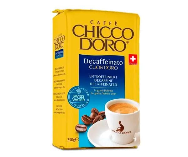 Кофе молотый Chicco d`oro decaffeinato 250 г