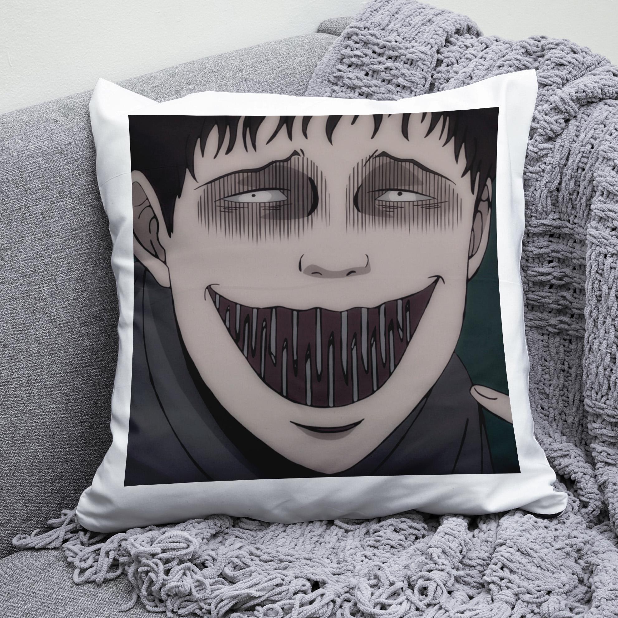 Плюшевая подушка квадрат с принтом аниме Junji Ito Collection