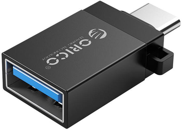 Адаптер для підключення пристроїв Orico Type-C - USB 3.0 Black (CBT-UT01-BK-BP) - фото 4