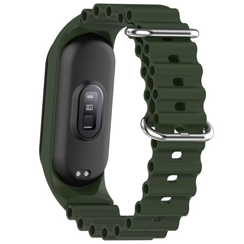 Ремешок Epik Ocean Band для Xiaomi Mi Band 7/6/5/4/3 Green (00000064769_4) - фото 3