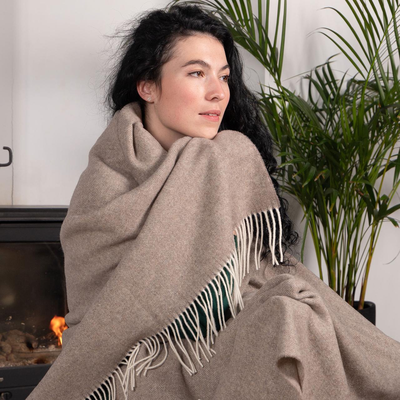 Плед кашемировый Love You 140x200 см (4442) - фото 4 Плед кашемировый Love You 140x200 см (4442) - фото 4